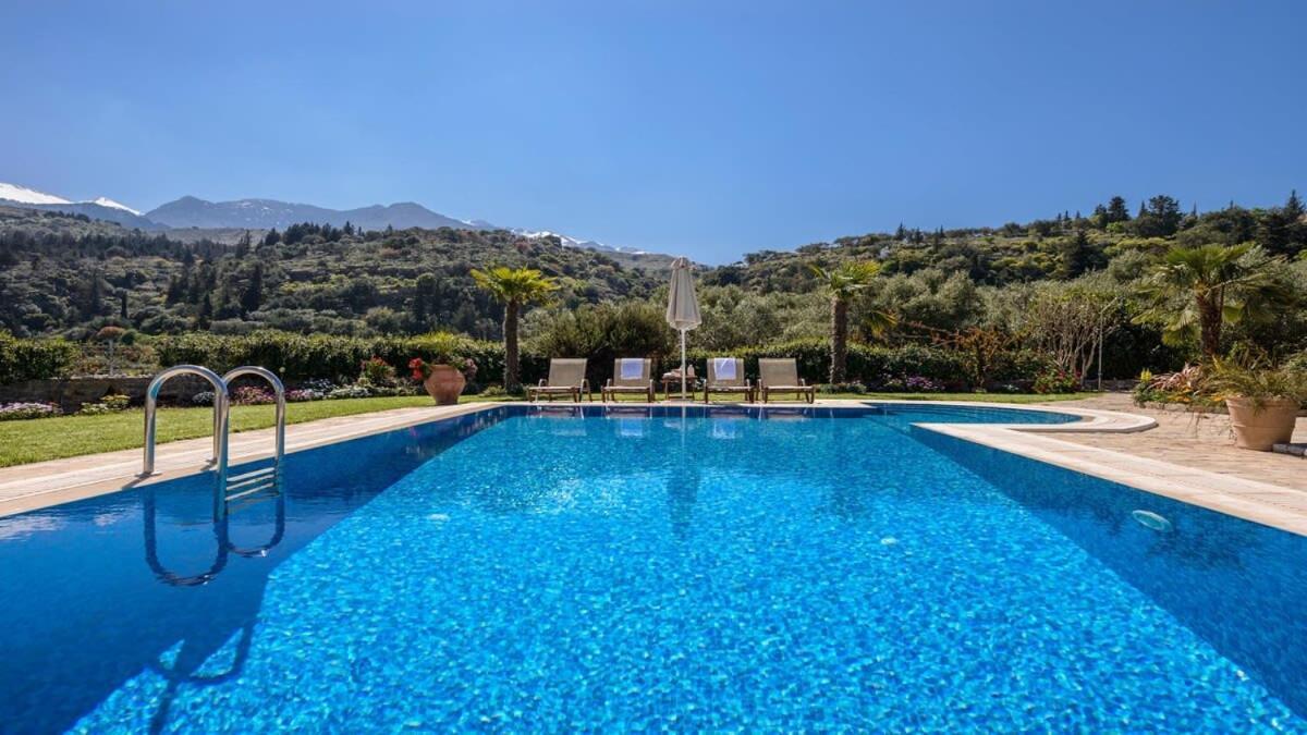 Chania Secluded Gem - Kallithea Private Pool Villa Pemonia Exterior foto