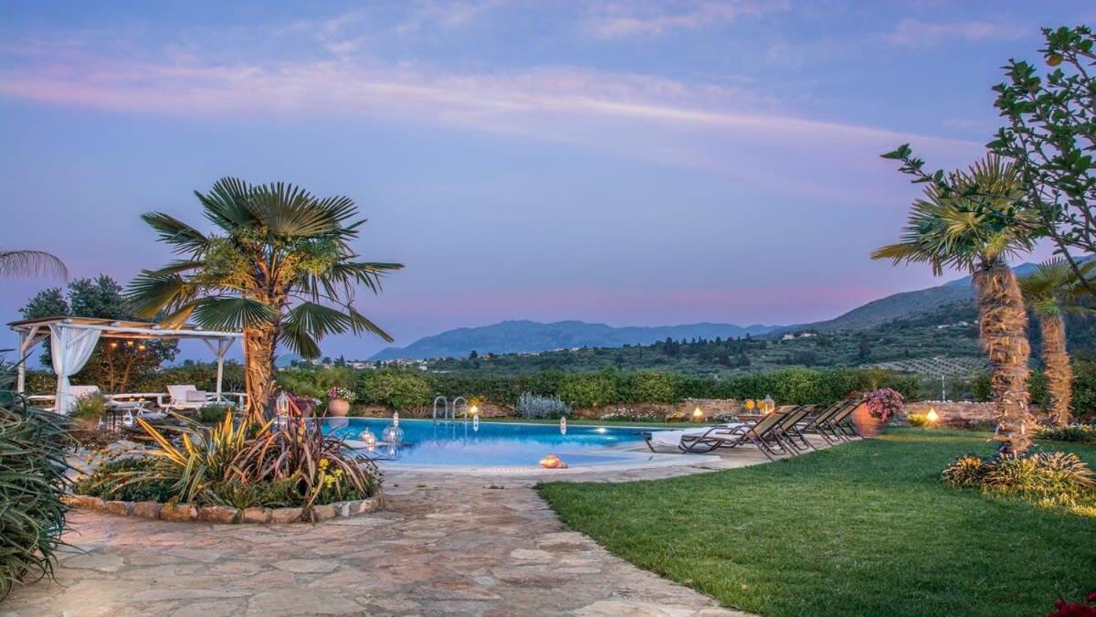 Chania Secluded Gem - Kallithea Private Pool Villa Pemonia Exterior foto